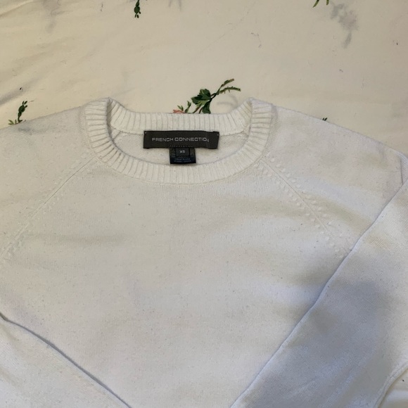 French Connection White Sweater - Picture 5 of 7